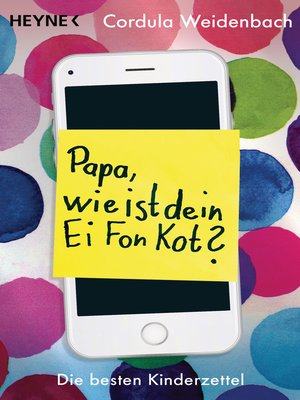 cover image of Papa, wie ist dein Ei Fon Kot?